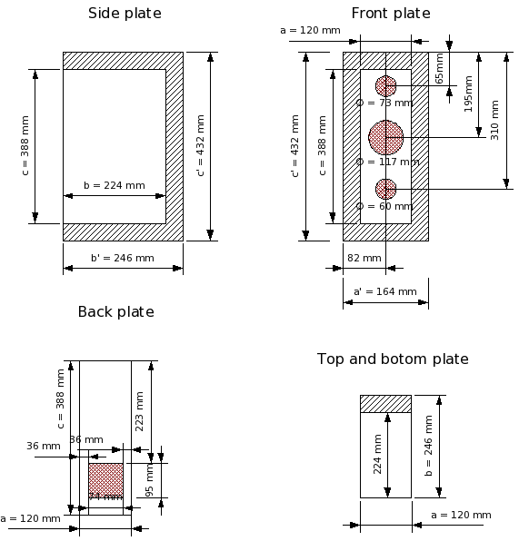 Mechanical box drawing