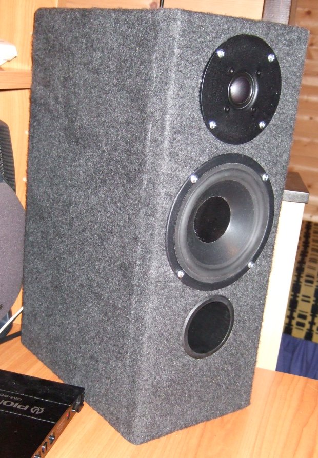 A picture of one of the loudspeakers