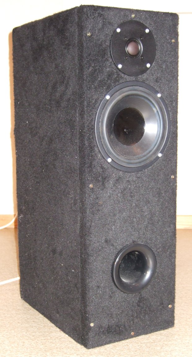 A picture of one of the loudspeakers